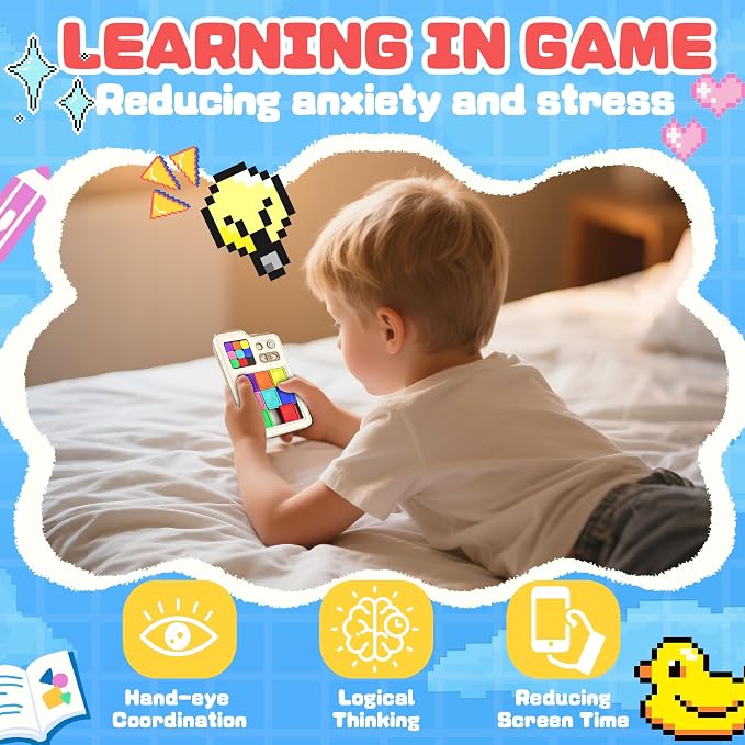 SMILESSKIDDO Kids Games Brain Teaser Slide Puzzle, - Image 5