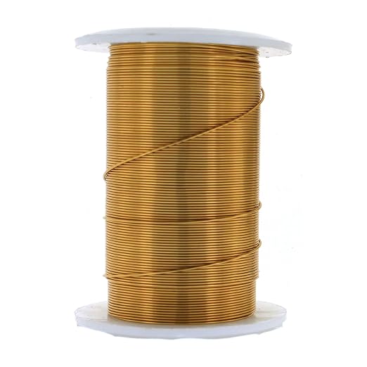 The Beadsmith Wire Elements 24-Gauge Lacquered Tarnish-Resistant Copper Wire - Image 2