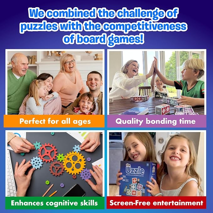 The Uzzle 3.0 Board Game, Family Board Games - Image 2