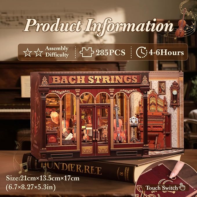 CUTEBEE Book Nook Kit - Image 3