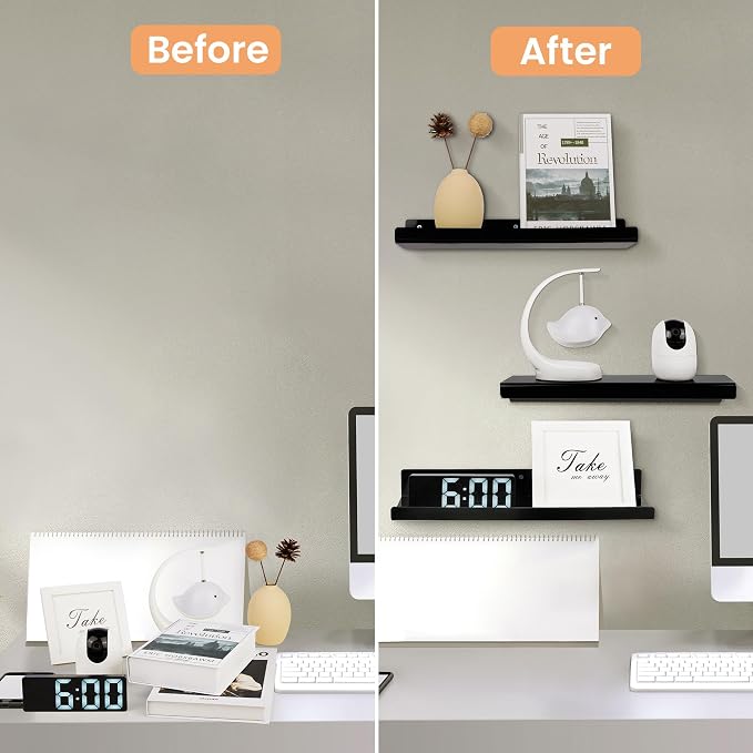 upsimples 2 Pcs 15" Acrylic Shelves - Image 6