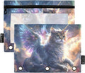 Unicorn Cat with Wings Pencil Pouch by BOENLE-WELCOMEYOURCOMING