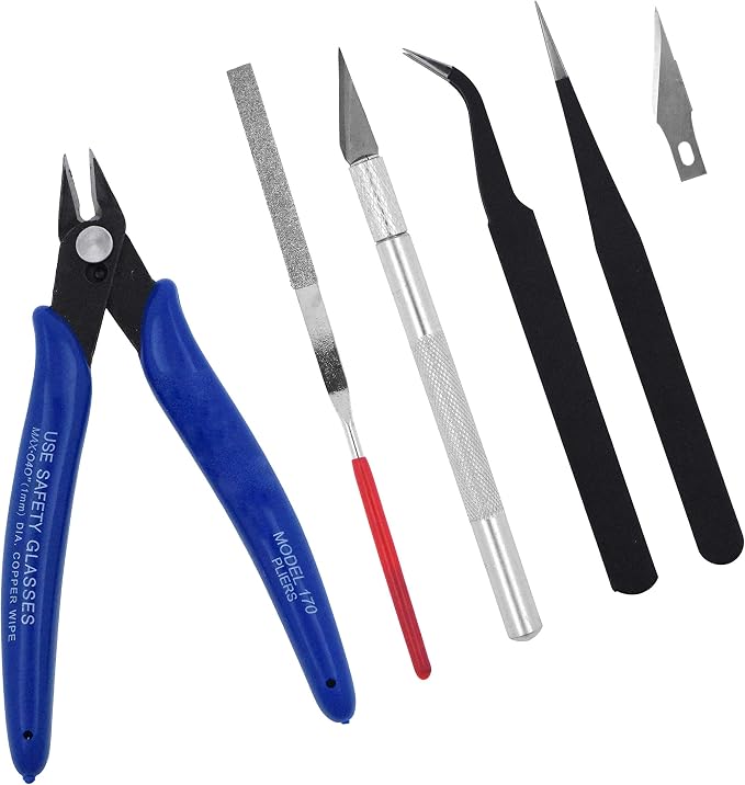 Mandala Crafts 13 PCS Plastic Model Tools Sets - Image 4