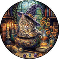 KAAYEE Wooden Puzzles for Adults, 3D Visual Effect Magic Feline Cat Wooden by KAAYEEDirect