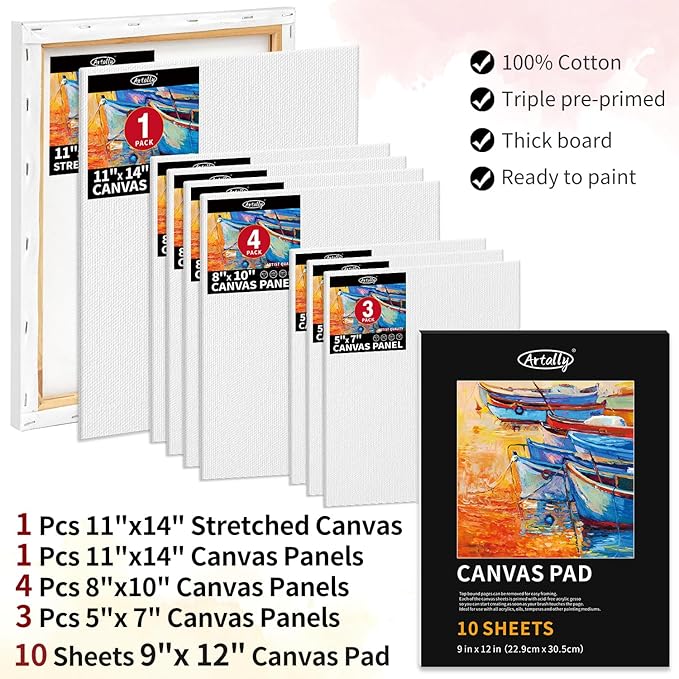 82Pcs Professional Oil Painting Set - Image 6