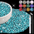 8000PCS 3mm Resin Rhinestones Bulk by BELLEBOOST