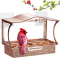 Window Bird Feeder, Metal - by DesGully