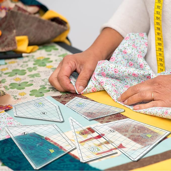 Quilting Template Set Acrylic Cutting Templates - Image 5