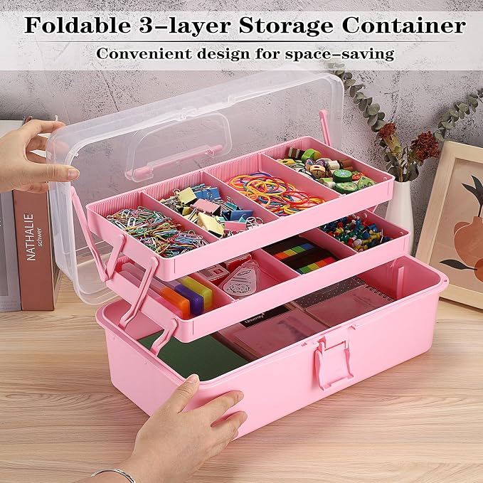 Tackle Box, 16-Inch Extra Large Art Storage Box - Image 4