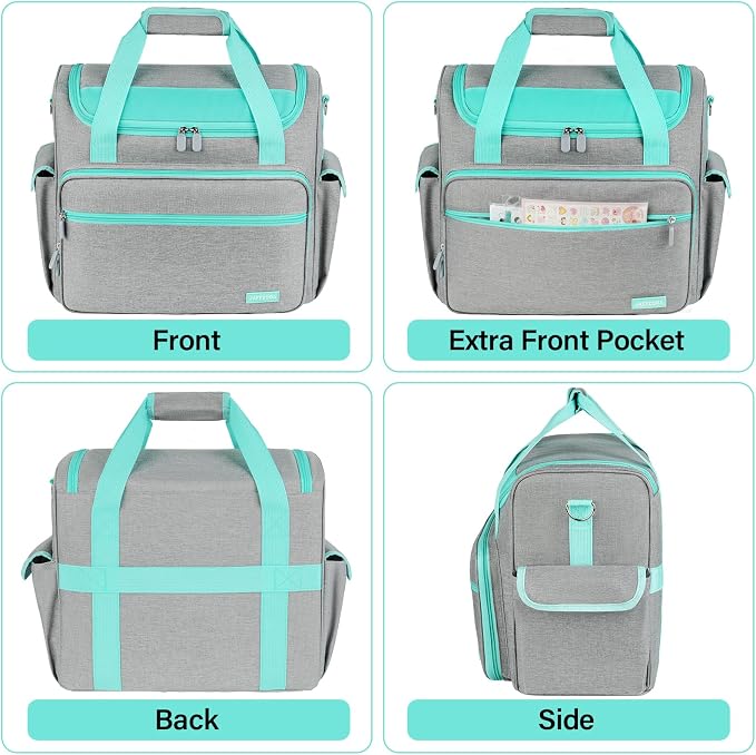 Craft Bag for Scrapbook Supplies, Large Scrapbook Tote - Image 5