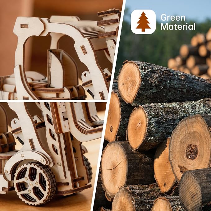 Wooden 3D Puzzle, Creative DIY Model Building Kit - Image 6