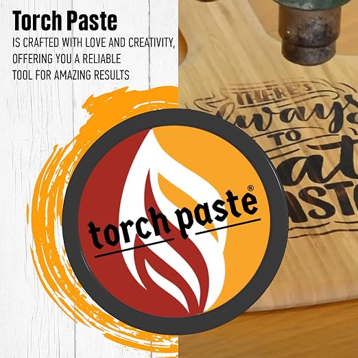 Torch Paste - The Original Wood Burning Paste | Made in USA | Heat Activated - Image 7