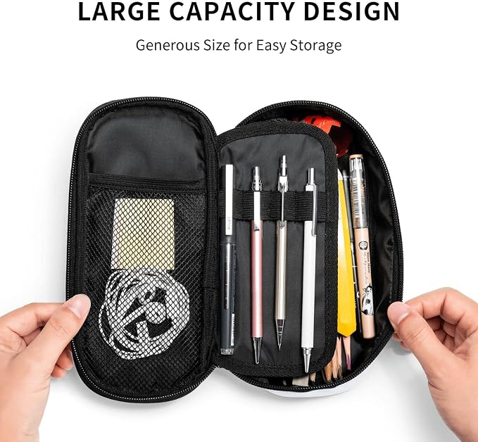 Cartoon Space Planet Pencil Case Organizer Big Capacity Pencil Pouch Stationery - Image 4