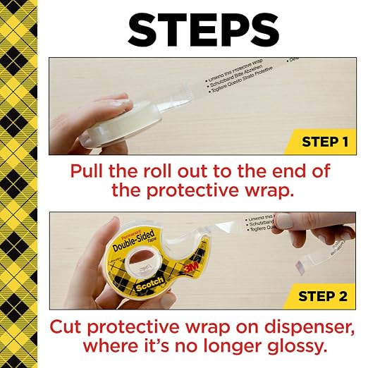 Scotch Double Sided Tape, Office and School Supplies - Image 4