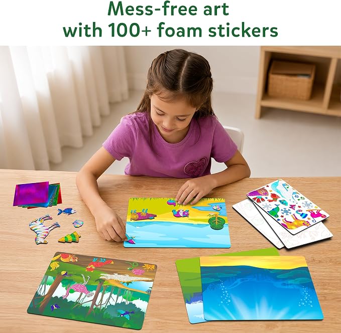 Skillmatics Foil Fun – Animals, No Mess Art & Craft Kit - Image 7