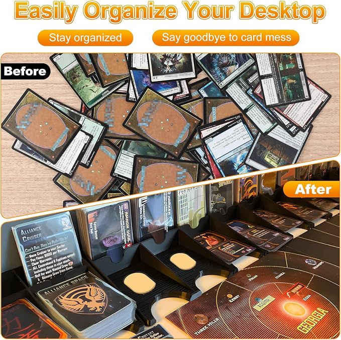 1 Pcs Draw and Discard Card Game Holder - Image 5