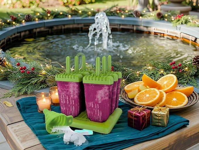 Popsicles Molds with Sticks 6 Individual Pieces BPA Free Popsicle Holders - Image 4
