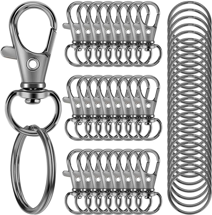 50PCS Metal Lobster Claw Clasp by Rysent