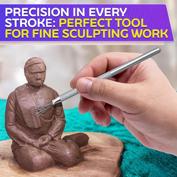 2 Pcs Pottery Scoring Tool – 5.33 Inch Clay Scoring Tool - Image 7