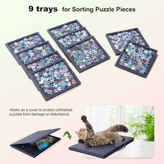PP OPOUNT 1000 Piece Tilting Puzzle Board - Image 3