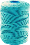 4mm x 500 Feet Blue Jute Rope, Twine for Gardening Tomato Climbing Plant Tie Floristry Crafts Gift Wrapping Packing Decor