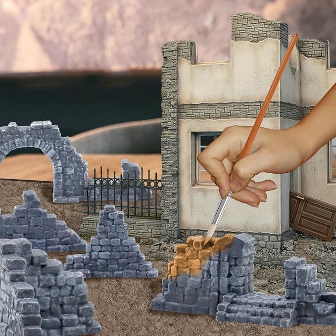 Warmtree Ruined Stone Walls Set, Terrain Scenery - Image 5