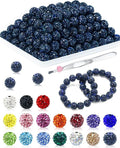 120PCS FIVEIZERO Blue Black Rhinestone Beads by FIVEIZERO