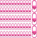 KJML DIY Keychain clip 60pcs Swivel Snap Lobster Claw Keychain Clasps Lanyard by KJMLDIY