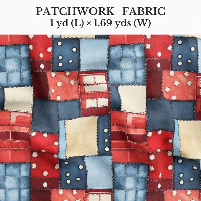 100% Cotton Fabric by the Yard – Turkish Quality Quilting & Sewing Fabric - Image 2