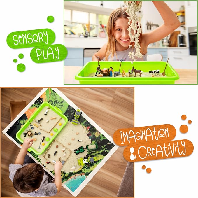 59 PCS Farm Sensory Bin - Image 5