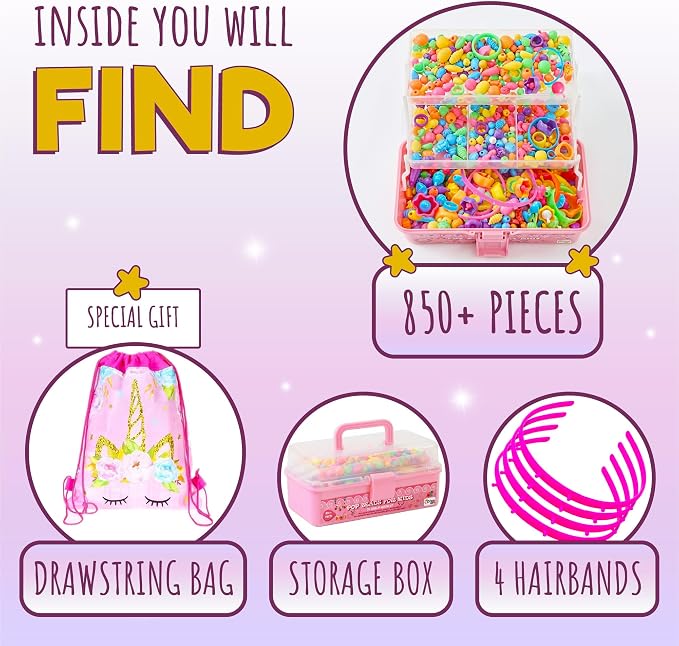 Orian Pop Beads Jewelry Making Kit - Image 3