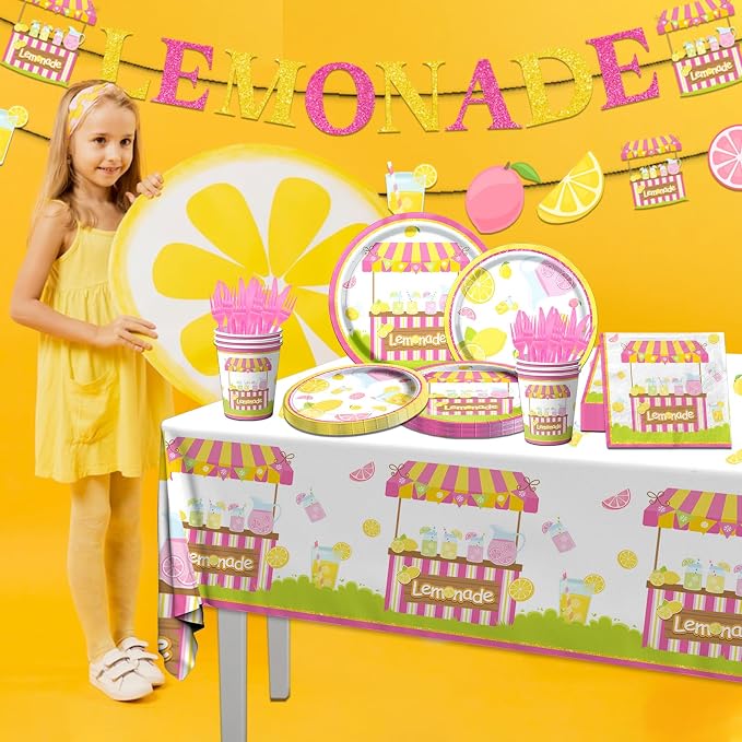 Lemon Party Decorations, Tablecloth - Image 5