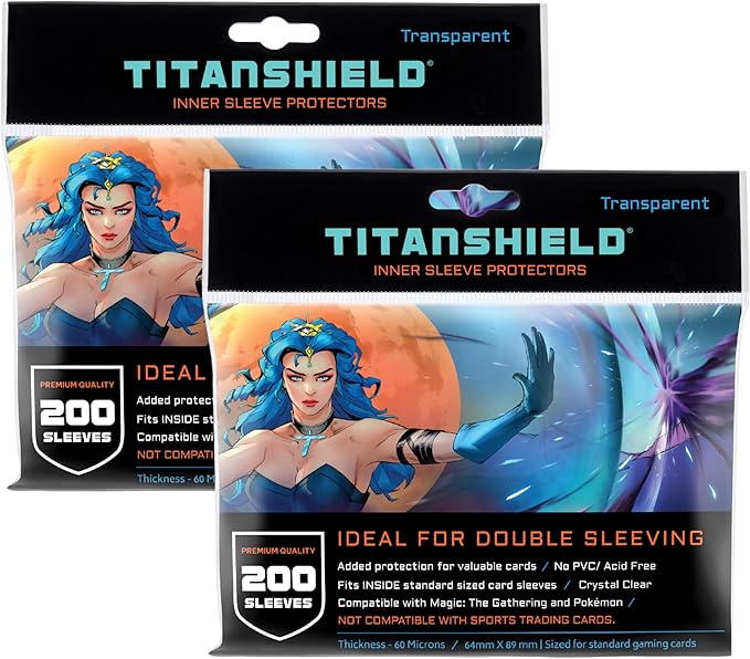 TitanShield | Inner Sleeves | Perfect Fit Card Sleeves | Compatible by TitanShield%C2%AE