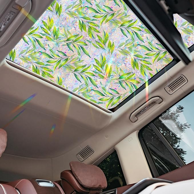 Bloss Stained Glass Window Privacy Film, Sunroof Decal by Bloss