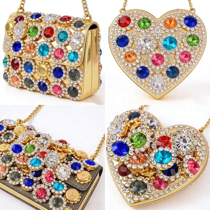 200 PCS 20 Mixed Colors 12MM Crystal Glass Sew on Rhinestones Jewels Gems - Image 3
