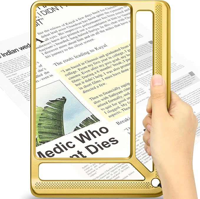 AKKYCVS 5X Full Page Magnifying Glass by AKKYCVS