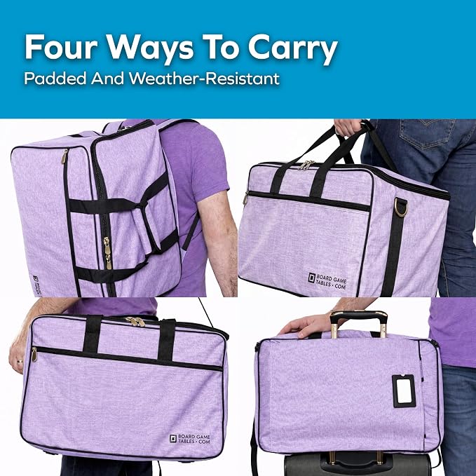 Board Game Bag - Fits 7 Standard Boxes - Carry - Padded - Image 3