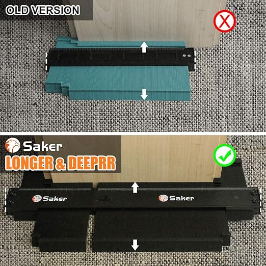 Saker Connection Profile Gauge, Contour Gauge Duplication, Precisely Copy - Image 5