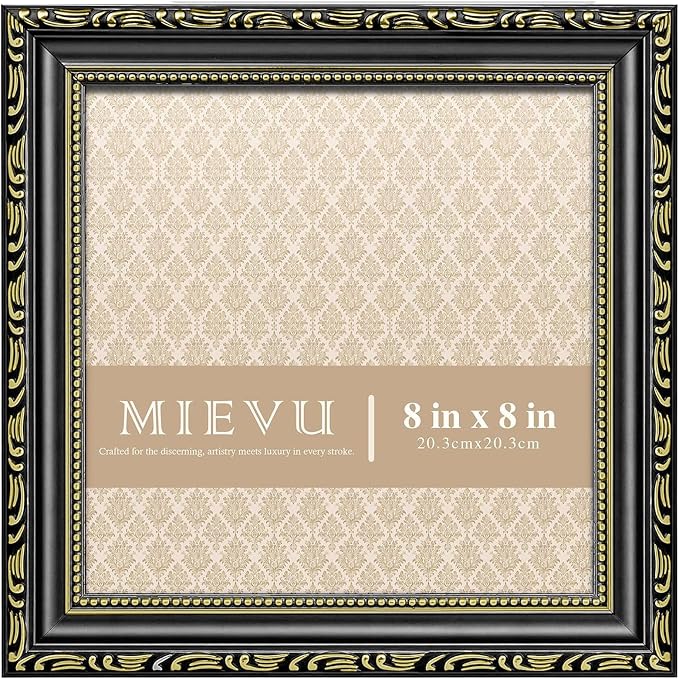 8×8 Picture Frame Gold by MIEVU