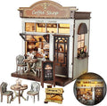 DIY Miniature House Kit, Mini Dollhouse Kit by Flybean-WonderlandinYourHands