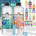 IGaiety Epoxy Resin 32 OZ, Epoxy Resin Kit, Crystal Clear Resin Not Yellowing by IGaiety