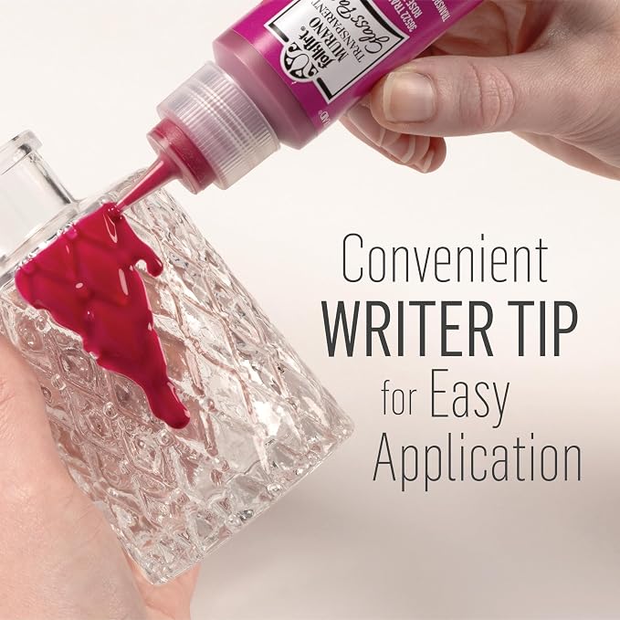 FolkArt Murano Transparent Acrylic Glass Paint, 2 fl oz - Image 4