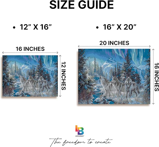 Ledgebay DIY Paint by Numbers Kit - Image 5