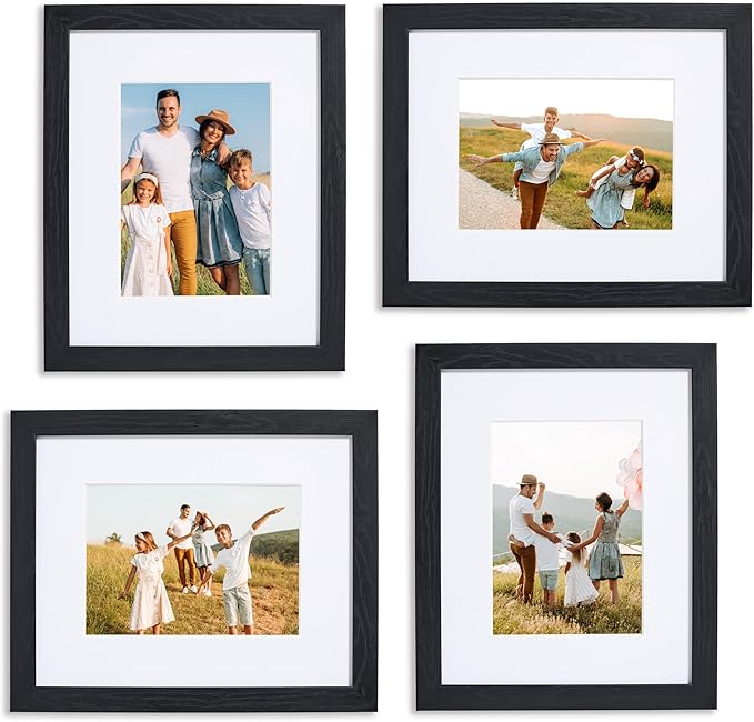 Sheffield Home 4 Piece Gallery Wall Frame Set, 8x10 Inch by SheffieldHome