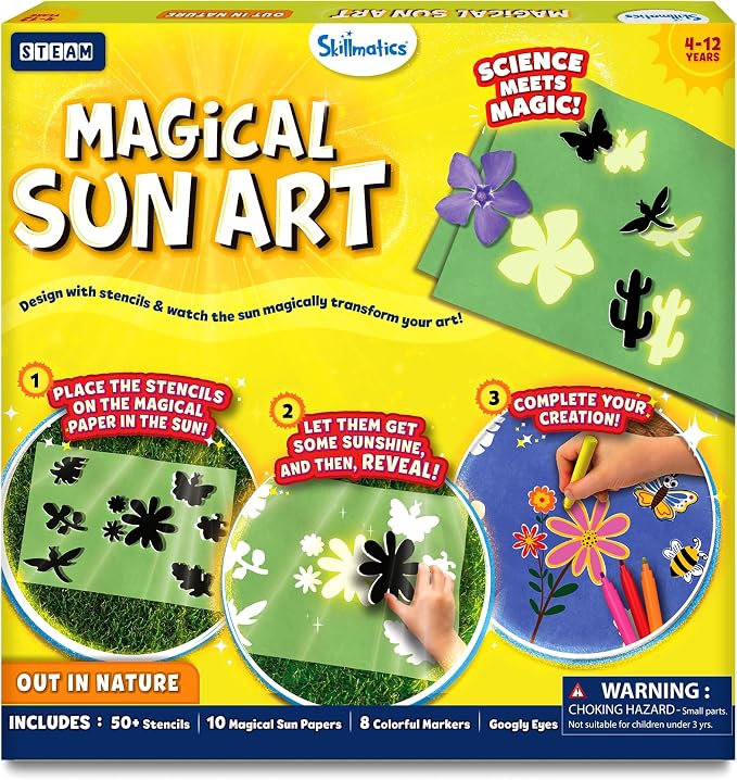 Skillmatics Sun Paper Art Kit by Skillmatics
