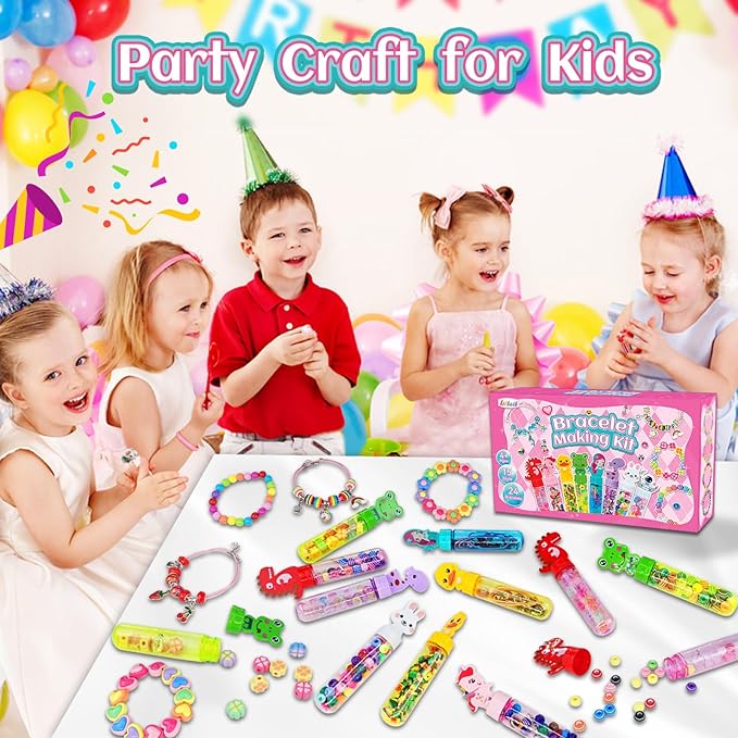 leitait 24 Pack Bracelet Wands, Charm Bracelet Jewelry Making Kit, Arts Crafts - Image 3