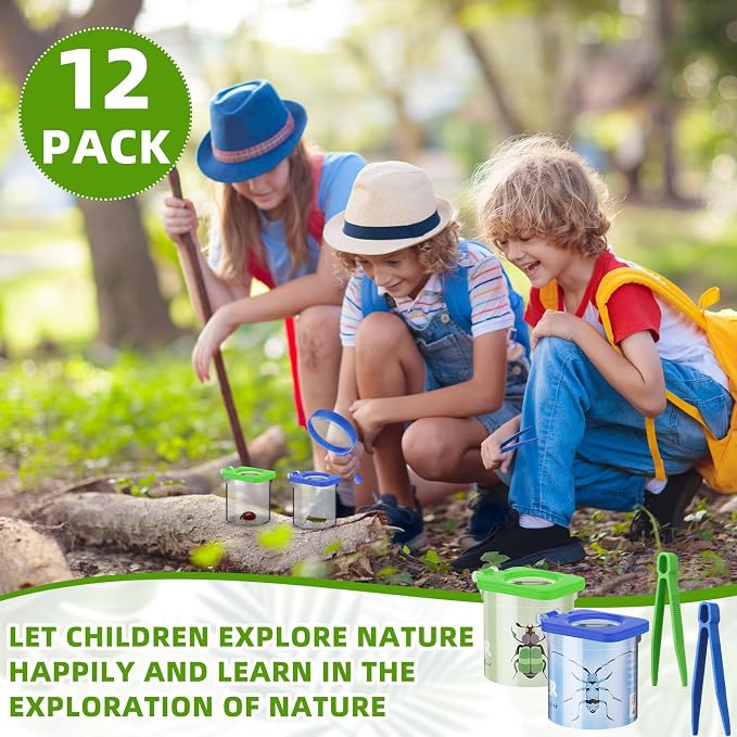 Halloscume 12 Pack Insect Bug Viewer - Image 6