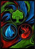 100ct Textured Matte TCG/MTG Card Art Sleeves by RealmGuard