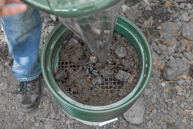 SE 13.25 Inch Wide Stackable Classifier Gold Prospecting Pan - Image 2
