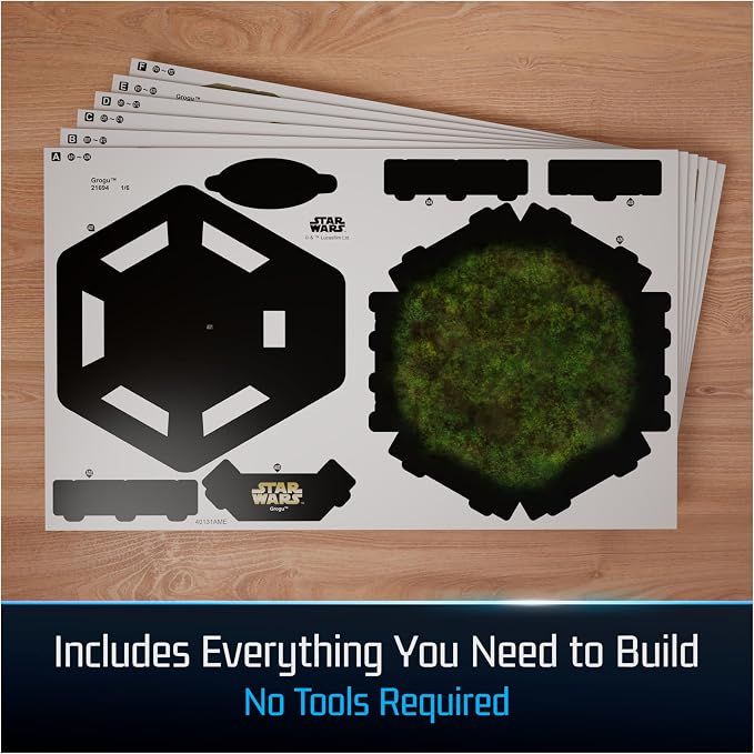 4D Build, Star Wars Grogu 3D Model Kit, Star Wars Collectibles & Desk Decor - Image 3